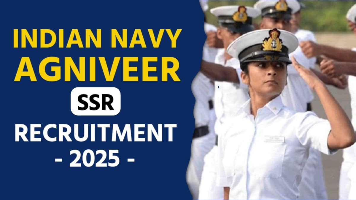 Indian Navy Agniveer SSR & MR Recruitment 2025 Apply Online Now!