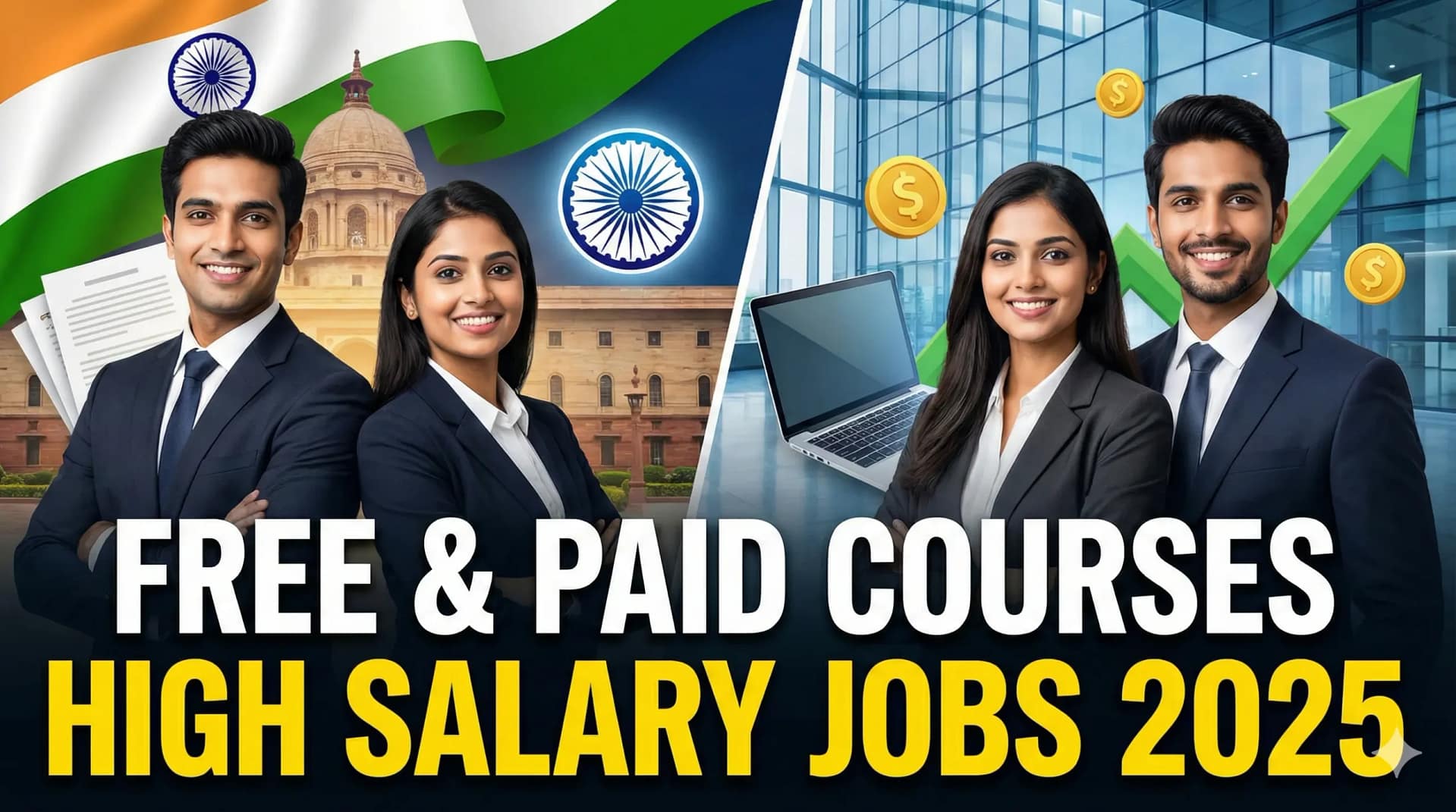 Top Free and Paid Certification Courses for High Salary Jobs in India